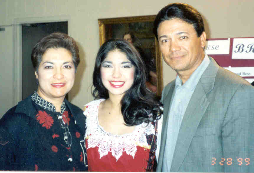 parents and I after my show